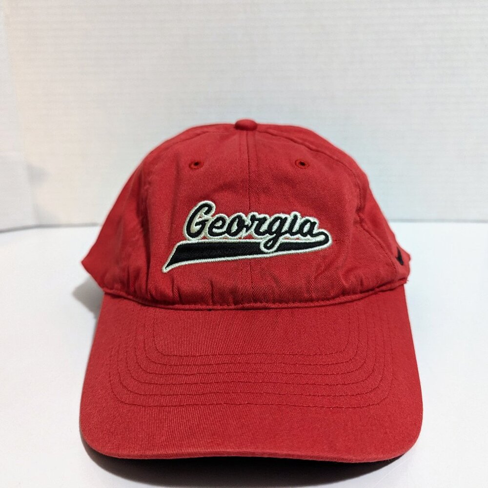 Nike Team Georgia Bulldogs Pro Swoosh Flex XL Hat Cap Used-Like New Size 61-63cm